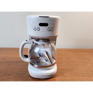 Bella 12 Cup Programmable Coffee Maker Model CMD1011-UL Beige New No Box